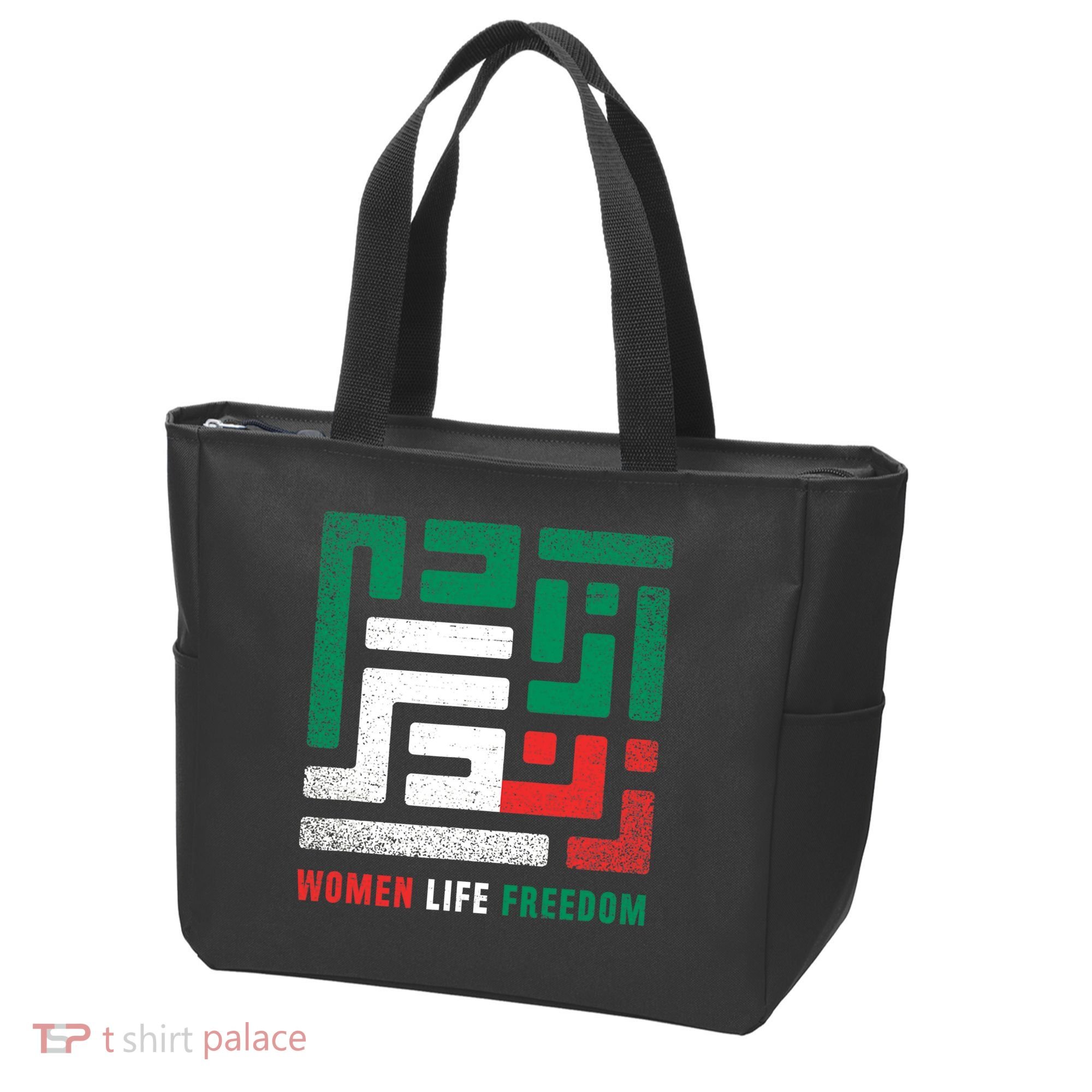  Life Freedom Free Iran Tote Bag