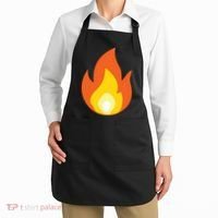 Lit Fire Flame Hot Burning Beach Apron thumb 2
