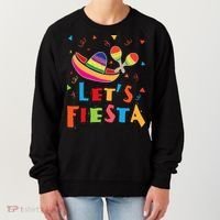 Let's Fiesta Funny Cinco De Mayo Women's Sweatshirt thumb 0
