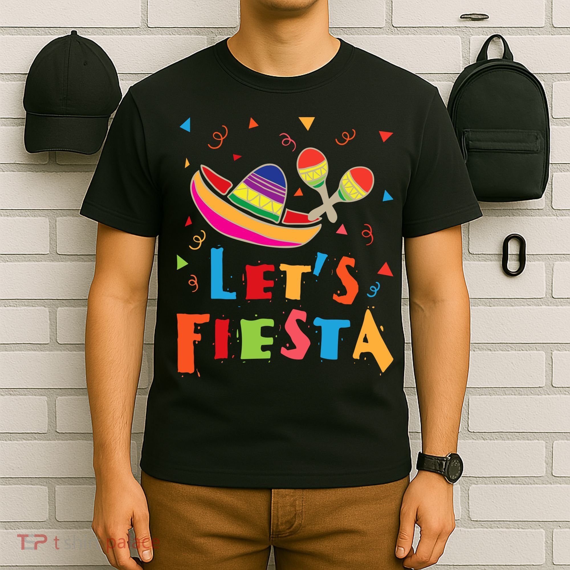 Let's Fiesta Funny Cinco De Mayo T-Shirt