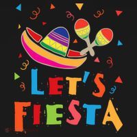 Let's Fiesta Funny Cinco De Mayo Button thumb 1