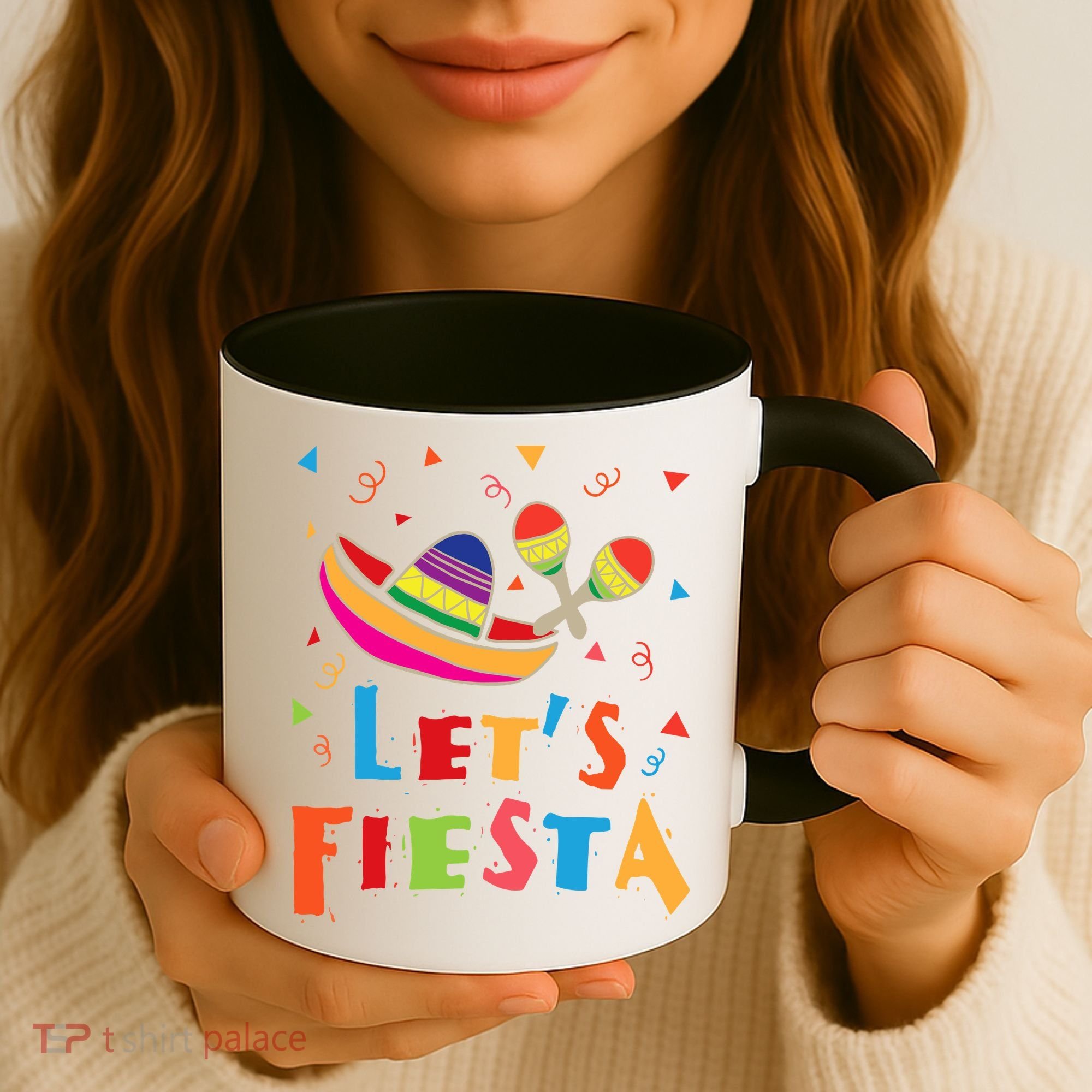 Let's Fiesta Funny Cinco De Mayo Coffee Mug