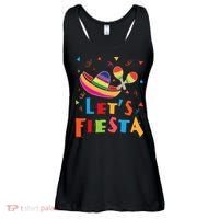 Let's Fiesta Funny Cinco De Mayo Ladies Essential Flowy Tank thumb 0