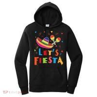 Let's Fiesta Funny Cinco De Mayo Women's Hoodie thumb 0