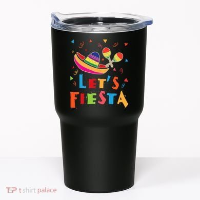 Let's Fiesta Funny Cinco De Mayo Tumbler