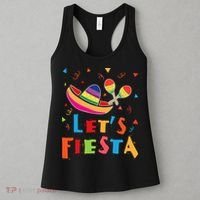 Let's Fiesta Funny Cinco De Mayo Women's Tank Top thumb 3