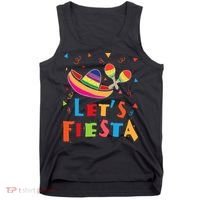 Let's Fiesta Funny Cinco De Mayo Tank Top thumb 0