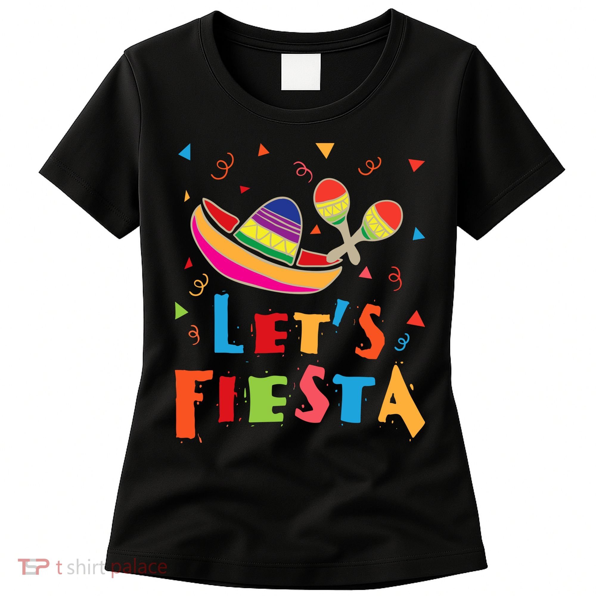 Let's Fiesta Funny Cinco De Mayo Women's T-Shirt