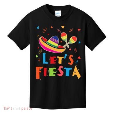 Let's Fiesta Funny Cinco De Mayo Kids T-Shirt