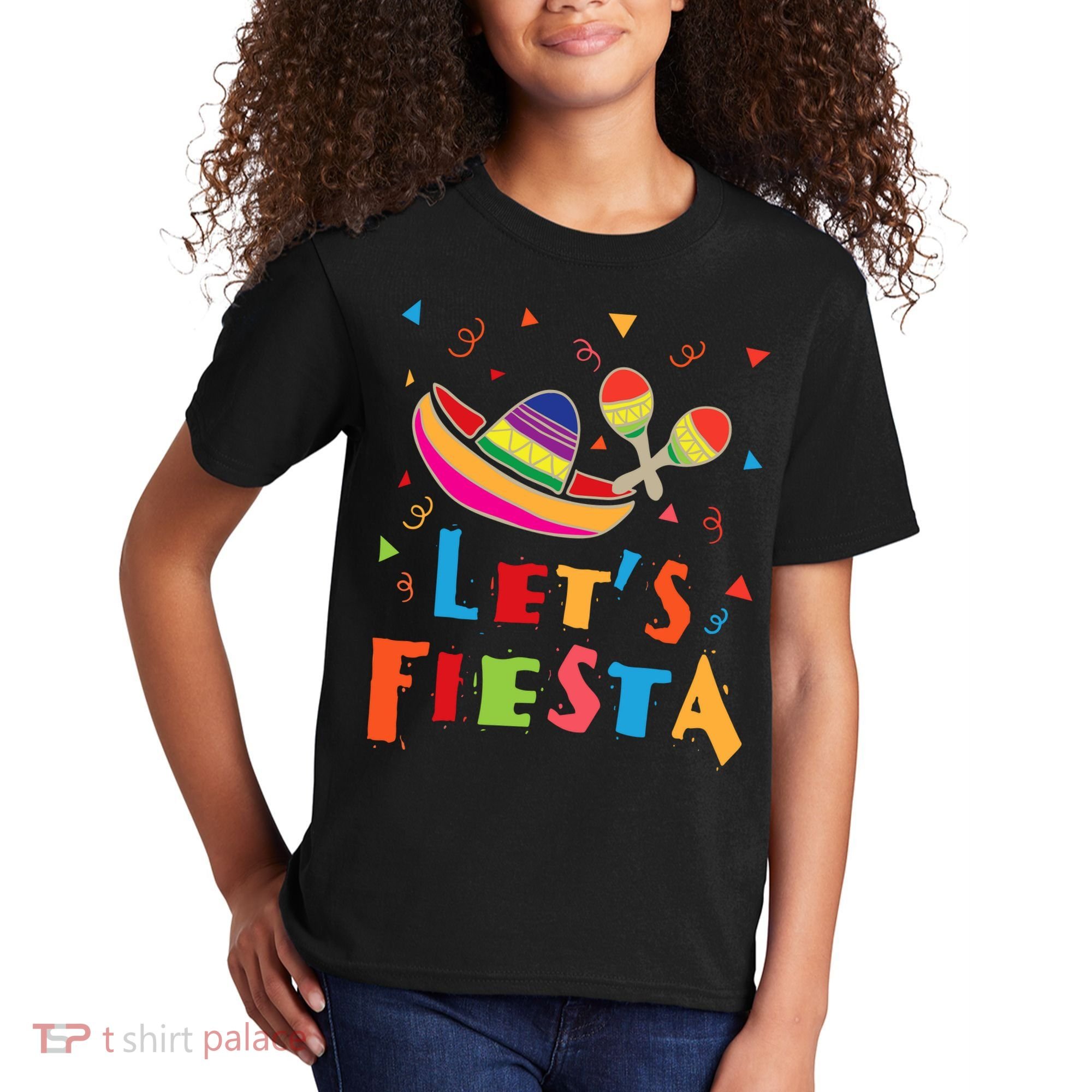 Let's Fiesta Funny Cinco De Mayo Kids T-Shirt