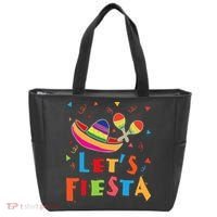Let's Fiesta Funny Cinco De Mayo Tote Bag thumb 0