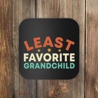 Least Favorite Grandchild Coaster thumb 0