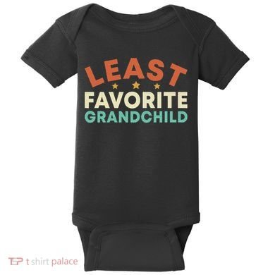 Least Favorite Grandchild Baby Bodysuit