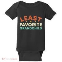 Least Favorite Grandchild Baby Bodysuit thumb 0