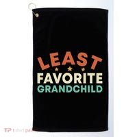 Least Favorite Grandchild Golf Towel thumb 0