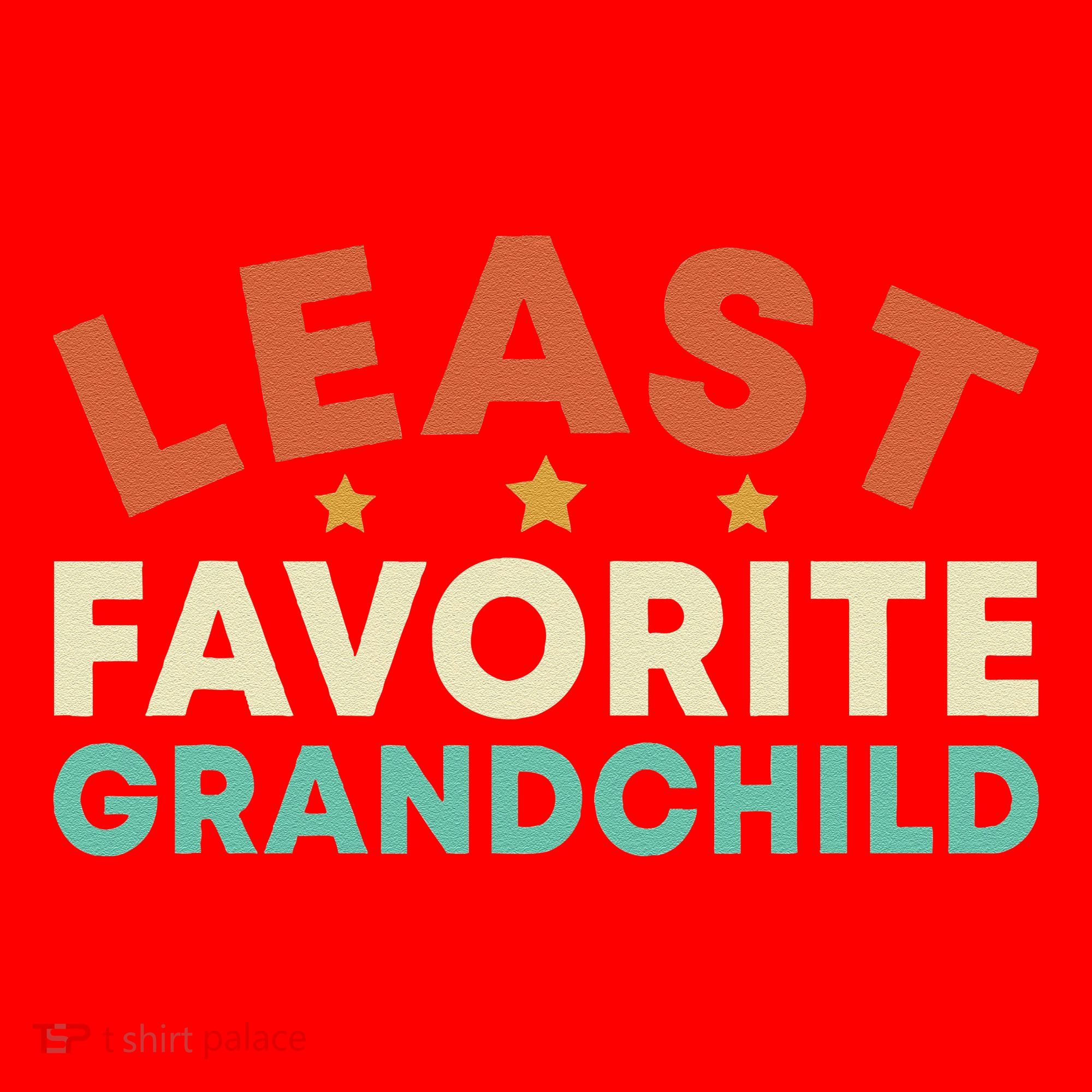 Least Favorite Grandchild Santa Hat