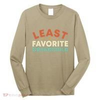 Least Favorite Grandchild Long Sleeve Shirt thumb 0