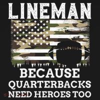 Lineman Football Gift Patriotic American Flag Camouflage Visor thumb 3