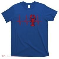 Lobster Funny Gift Lobster Heartbeat Hooded Gift Gift T-Shirt thumb 0