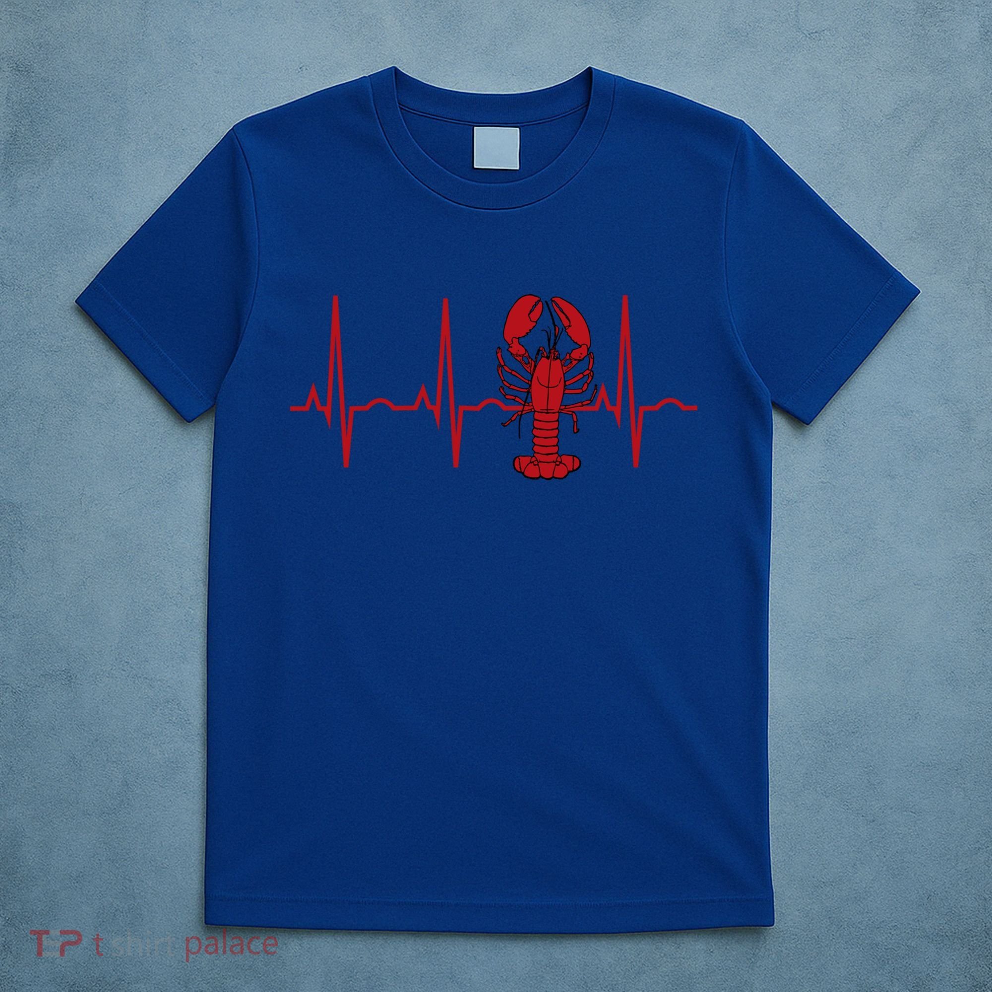 Lobster Funny Gift Lobster Heartbeat Hooded Gift Gift T-Shirt