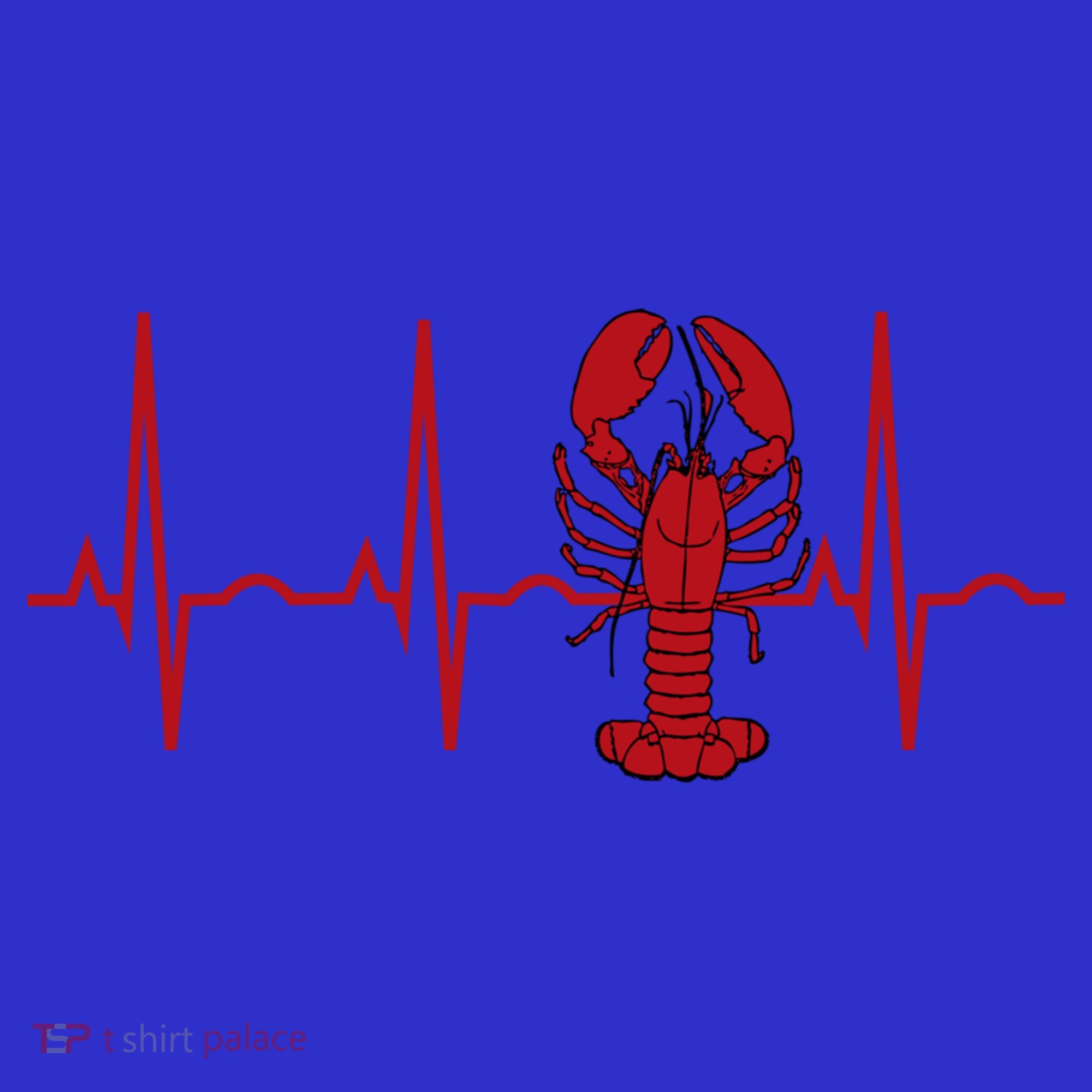 Lobster Funny Gift Lobster Heartbeat Hooded Gift Gift T-Shirt