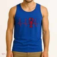 Lobster Funny Gift Lobster Heartbeat Hooded Gift Gift Tank Top thumb 3