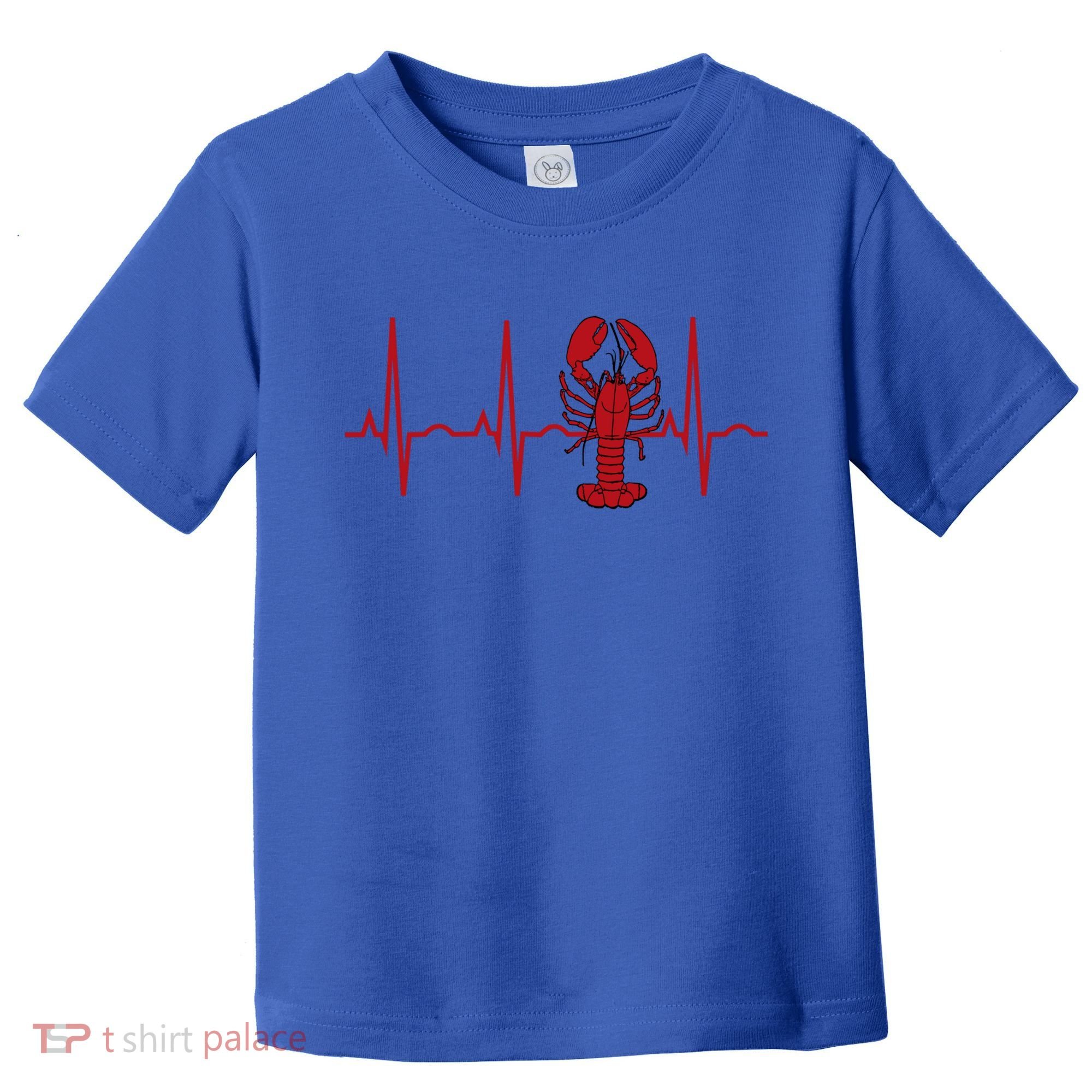 Lobster Funny Gift Lobster Heartbeat Hooded Gift Gift Toddler T-Shirt