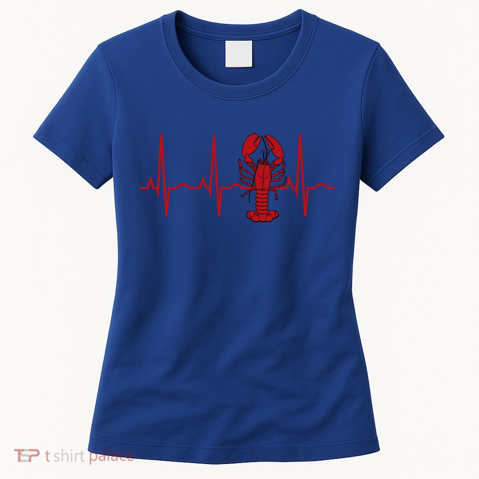 Lobster Funny Gift Lobster Heartbeat Hooded Gift Gift Women's T-Shirt