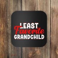 Least Favorite Grandchild Coaster thumb 0