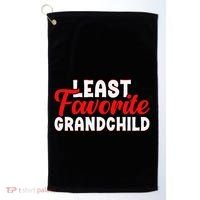 Least Favorite Grandchild Golf Towel thumb 0