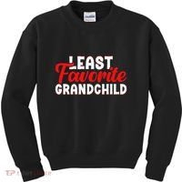 Least Favorite Grandchild Kids Sweatshirt thumb 0