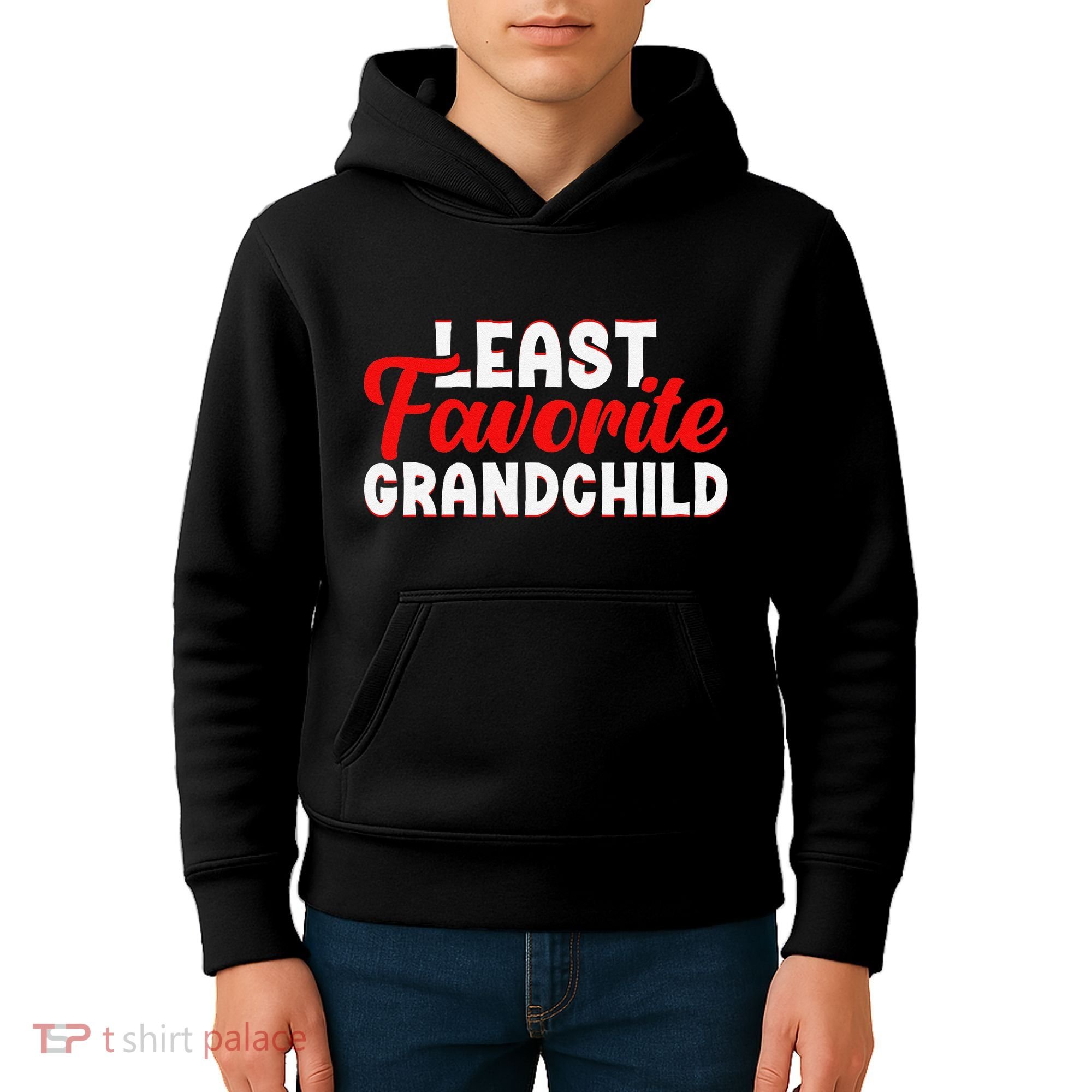 Least Favorite Grandchild Kids Hoodie