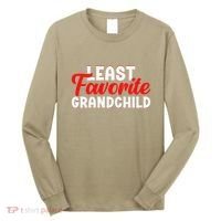 Least Favorite Grandchild Long Sleeve Shirt thumb 0