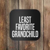 Least Favorite Grandchild Coaster thumb 0