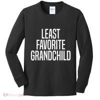 Least Favorite Grandchild Kids Long Sleeve Shirt thumb 0