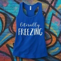 Literally Freezing Gift Women's Tank Top thumb 3
