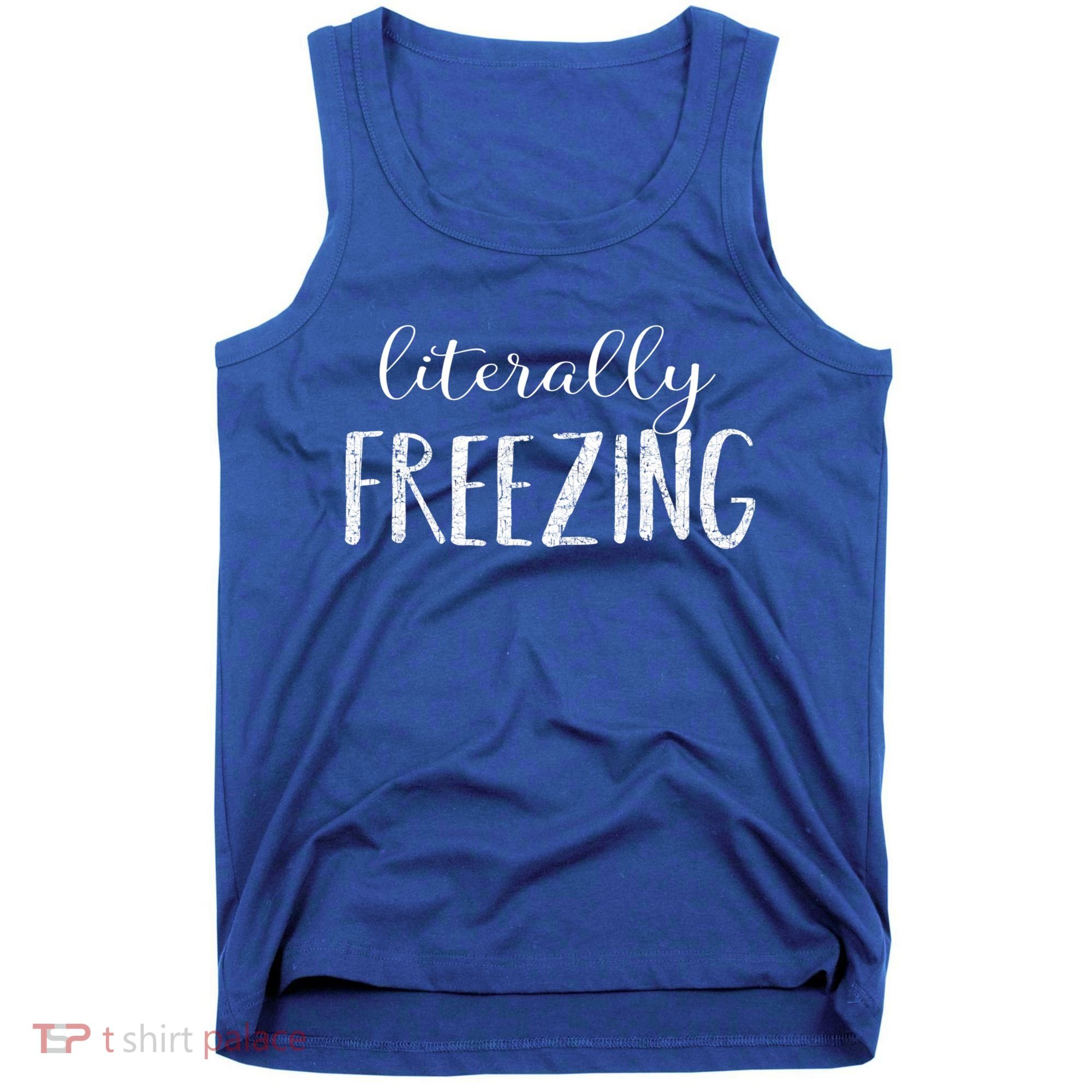 Literally Freezing Gift Tank Top