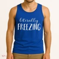 Literally Freezing Gift Tank Top thumb 3