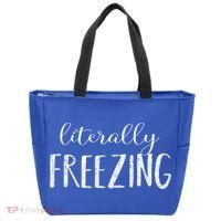 Literally Freezing Gift Tote Bag thumb 0