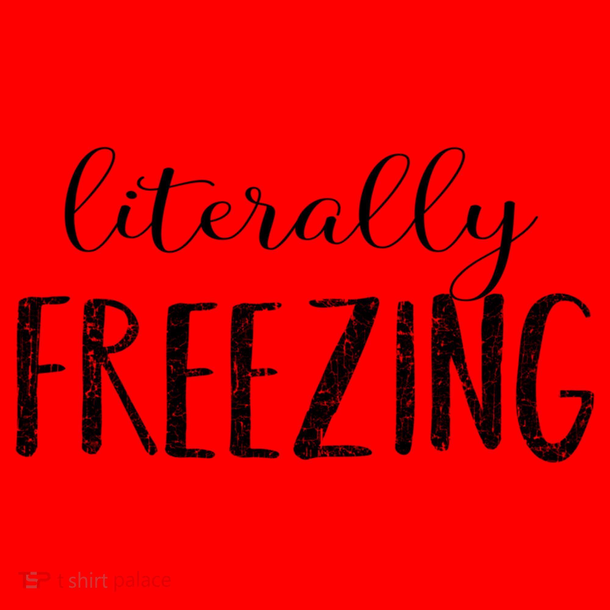 Literally Freezing Gift Santa Hat
