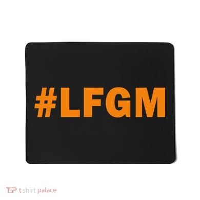 #LFGM Baseball Fan Mousepad