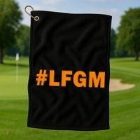 #LFGM Baseball Fan Golf Towel thumb 1