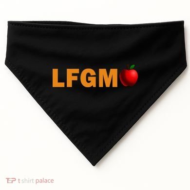 LFGM Teachers Apple USA-Made Doggie Bandana