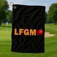 LFGM Teachers Apple Golf Towel thumb 1