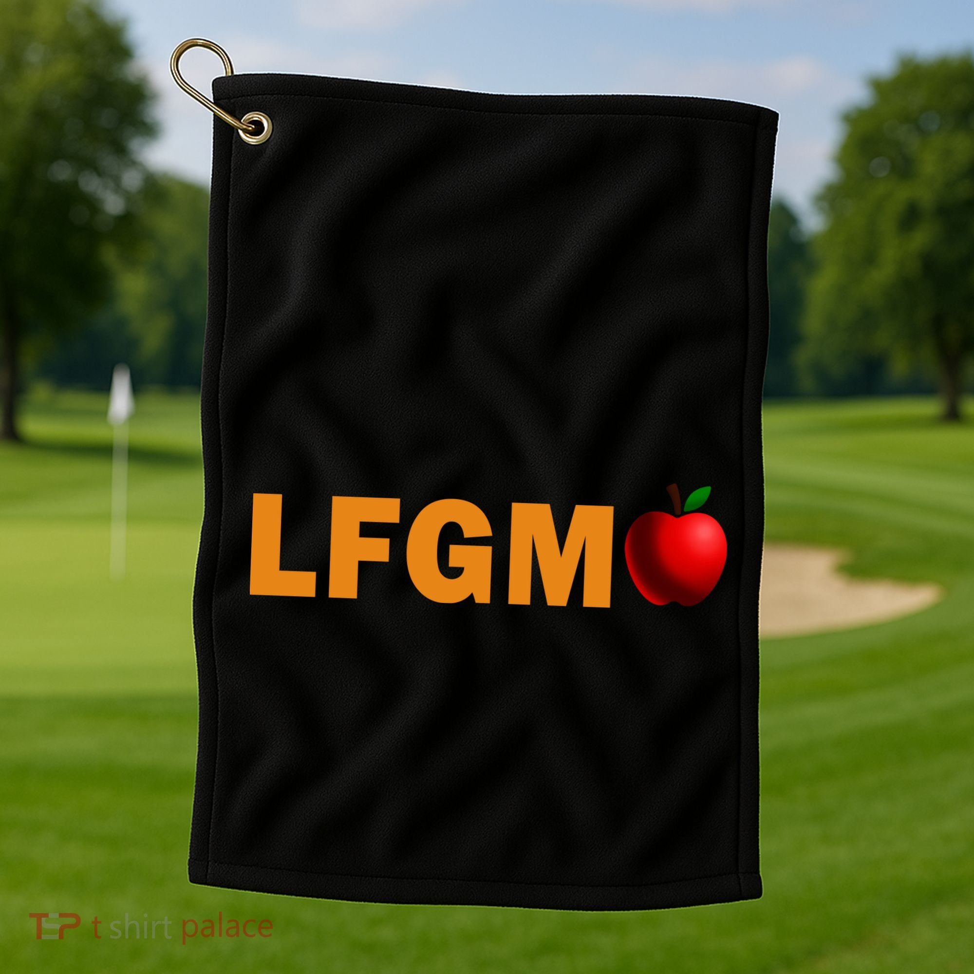LFGM Teachers Apple Golf Towel
