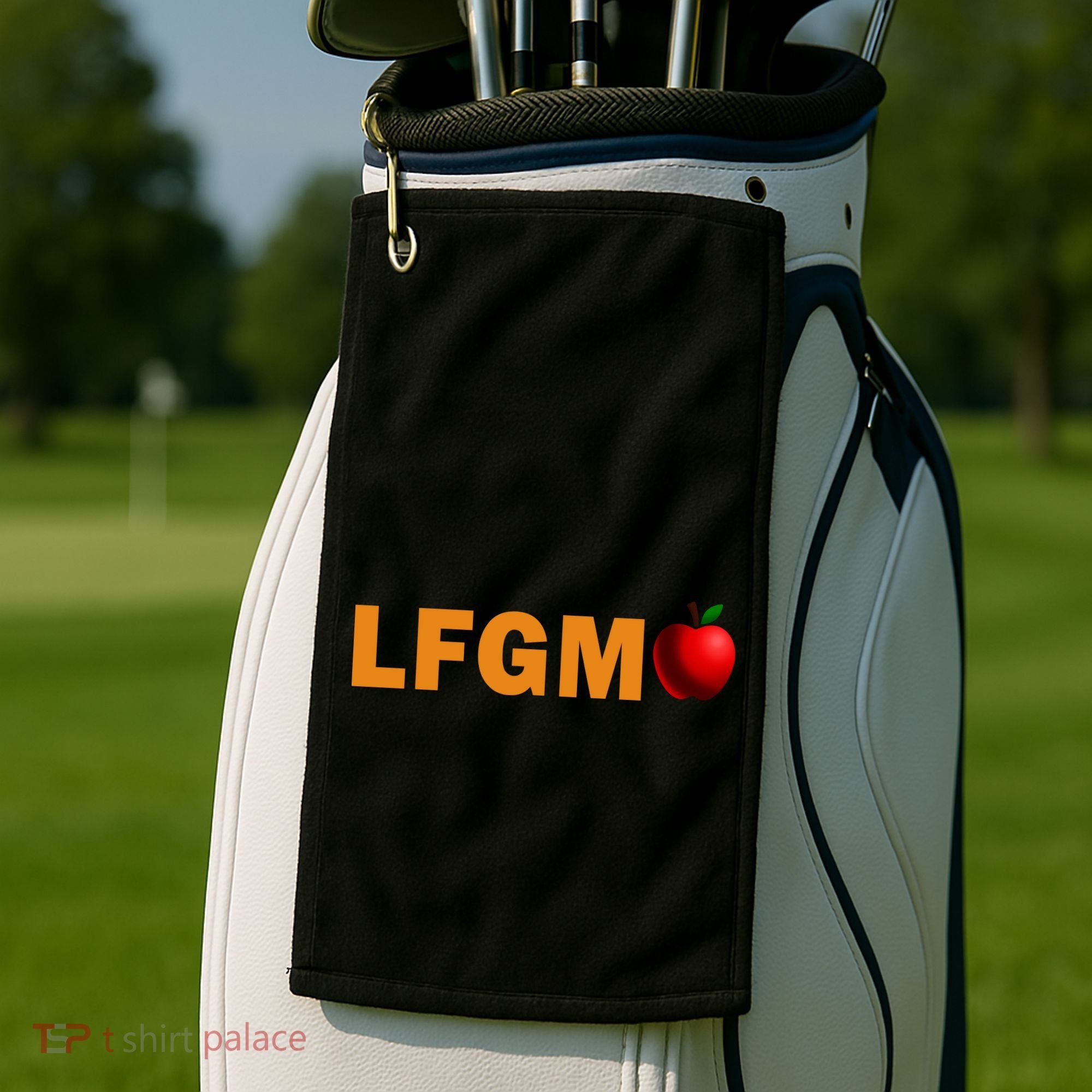 LFGM Teachers Apple Golf Towel