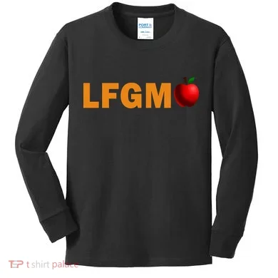 LFGM Teachers Apple Kids Long Sleeve Shirt