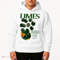 Limes Funny High In Vitamin C Antioxidants Other Nutrients Hoodie thumb 2