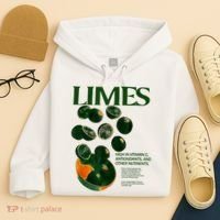 Limes Funny High In Vitamin C Antioxidants Other Nutrients Hoodie thumb 4
