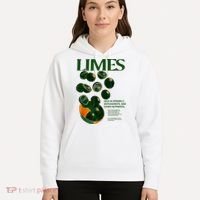 Limes Funny High In Vitamin C Antioxidants Other Nutrients Hoodie thumb 5